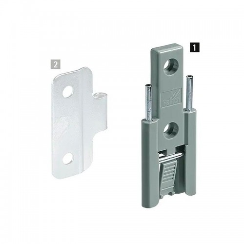 Dobradiça Central Para Kit Wing Line 770 (Wing Line L) Hettich (Kit Com 4 Conjuntos)