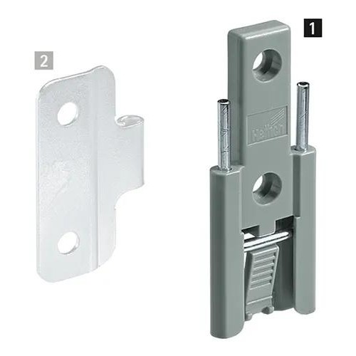 Dobradiça Central Para Kit Wing Line 770 (Wing Line L) Hettich (Kit Com 4 Conjuntos)