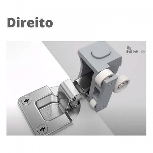 Rodizio Superior Para Kit Wing Line 26 Hettich Lado Esquerdo