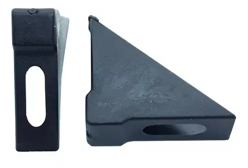 Cantoneira 18x56x56mm De Proteção Para Moveis Preta (Kit C/100) Cantoneira 18x56x56mm De Proteção Para Moveis Preta (Kit C/100)