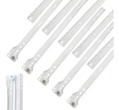 Kit Promocional C/ 2 Corrediças Metálicas Bigfer 400 Mm Epóxi Branca + 16 Pf Mad C.Ch. 4,0 X 12 Kit Promocional C/ 2 Corrediças Metálicas Bigfer 400 Mm Epóxi Branca + 16 Pf Mad C.Ch. 4,0 X 12
