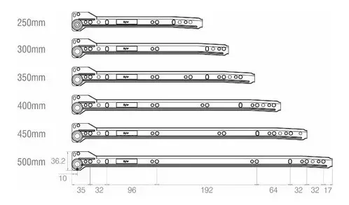 Kit Promocional C/ 4 Corrediças Metálicas Bigfer 400 Mm Epóxi Branca + 32 Pf Mad C.Ch. 4,0 X 12 Kit Promocional C/ 4 Corrediças Metálicas Bigfer 400 Mm Epóxi Branca + 32 Pf Mad C.Ch. 4,0 X 12