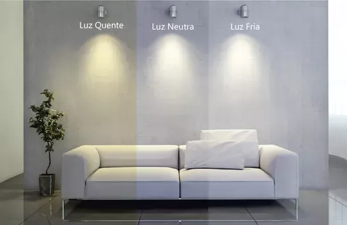 Led De Embutir Quadrado 40 X 40 Mm 4 Leds Luz Amarela (Quente) Cromado Base Hs