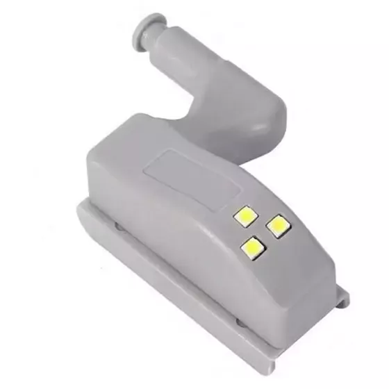 Led Para Dobradiça Com Pilha (Kit Com 4 Unidades) Led Para Dobradiça Com Pilha (Kit Com 4 Unidades)