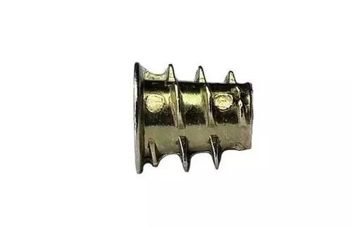 Bucha Americana Zamac M6 X 10 Mm Zinco Amarelo (Kit Com 200 Un)