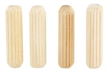 Cavilha De Madeira 6 X 30 Mm Uva Japonesa (Kit Com 500 Un) Cavilha De Madeira 6 X 30 Mm Uva Japonesa (Kit Com 500 Un)