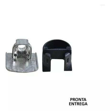 Suporte De Prateleira Invisível Niquelado (Kit Com 200) Suporte De Prateleira Invisível Niquelado (Kit Com 200)