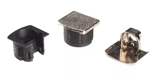 Suporte De Prateleira Invisível Niquelado (Kit Com 200) Suporte De Prateleira Invisível Niquelado (Kit Com 200)