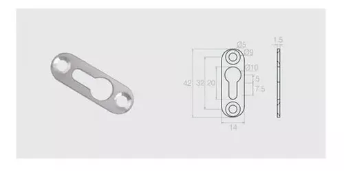 Suporte De Nicho Tipo Presilha Metálica Zinco Amarelo (Kit Com 25 Un)