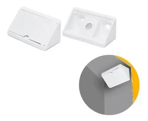 Cantoneira Plastica C/ Capa 20 X 20 X 42 Branca (Kit C/20) Cantoneira Plastica C/ Capa 20 X 20 X 42 Branca (Kit C/20)