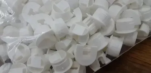 Suporte De Prateleira Plástico Vb 135 / Rafix Tab 20 Branco (Kit Com 100) Suporte De Prateleira Plástico Vb 135 / Rafix Tab 20 Branco (Kit Com 100)