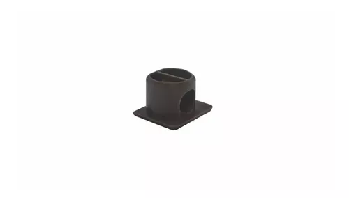 Suporte De Prateleira Invisível Plástico Preto (Kit Com 100) Suporte De Prateleira Invisível Plástico Preto (Kit Com 100)