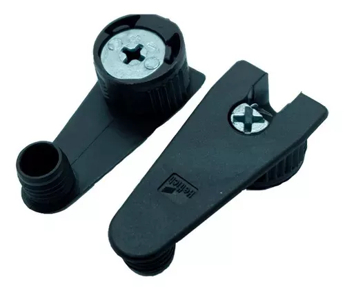 Dispositivo Vb 36/16 Preto Para Chapa 15 Mm (Kit Com 100 Un) Dispositivo Vb 36/16 Preto Para Chapa 15 Mm (Kit Com 100 Un)