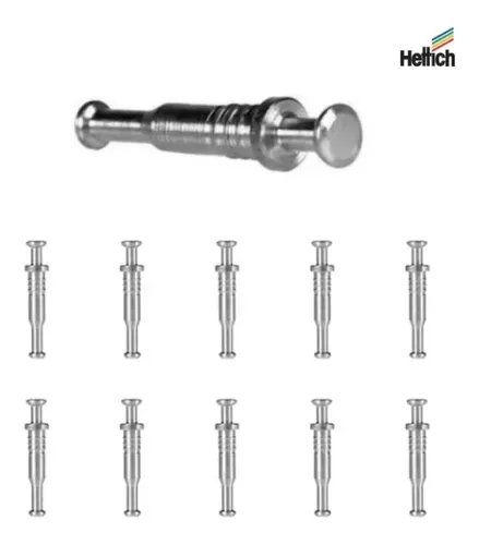 Haste Dupla Vb / Rafix Hettich Du 712 P/Mdf 15 Mm Zinco Branco (Kit Com 100 Un) Haste Dupla Vb / Rafix Hettich Du 712 P/Mdf 15 Mm Zinco Branco (Kit Com 100 Un)