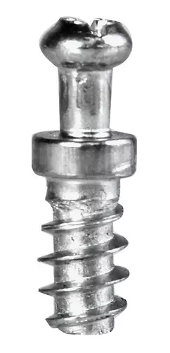 Parafuso Vb Du 279 (6,7 X 11 Mm - Longo) Hettich Rosca Soberba Zincado Branco (Kit Com 200 Un)