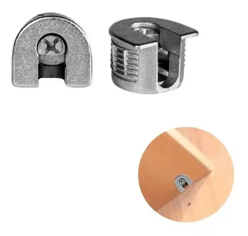 Dispositivo Vb 35/16 Niquelado Para Chapa 15 Mm (Kit Com 100 Un) Dispositivo Vb 35/16 Niquelado Para Chapa 15 Mm (Kit Com 100 Un)