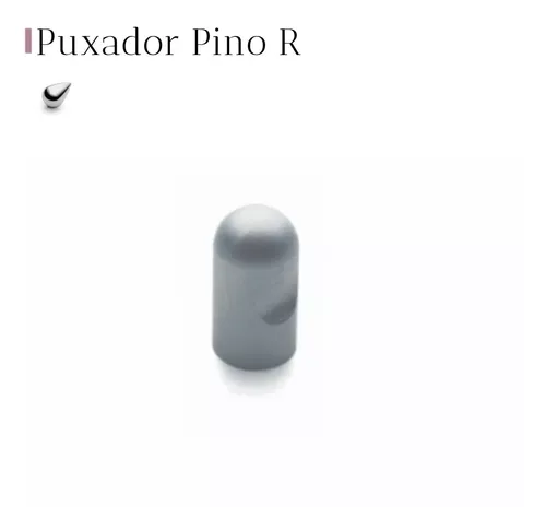 Puxador Pontual Pino R Steel