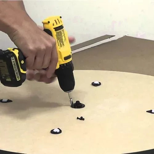 Sistema Giratório Para Tampos De Mesa Rolly Kit