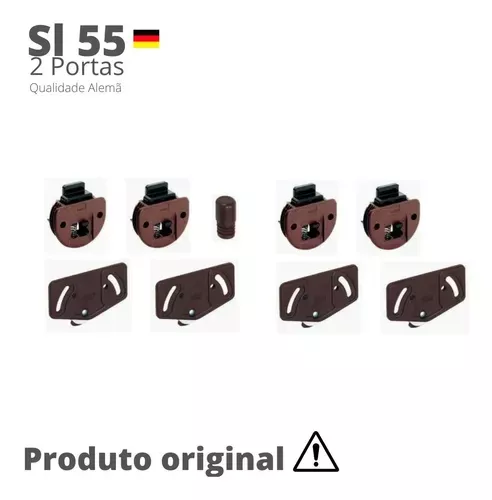 Sistema De Portas De Correr Sl 55 Hettich 2 Portas