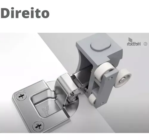 Rodizio Superior Para Kit Wing Line 26 Hettich Lado Esquerdo Rodizio Superior Para Kit Wing Line 26 Hettich Lado Esquerdo