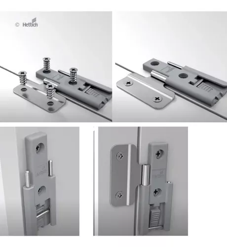 Clipe De Nylon Para Dobradiça Central Wing Line 770 / Wing Line L Hettich (Kit Com 4 Unidades) Clipe De Nylon Para Dobradiça Central Wing Line 770 / Wing Line L Hettich (Kit Com 4 Unidades)