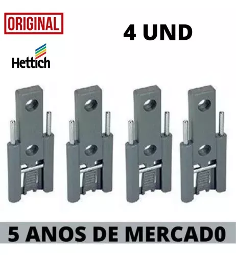 Clipe De Nylon Para Dobradiça Central Wing Line 770 / Wing Line L Hettich (Kit Com 4 Unidades) Clipe De Nylon Para Dobradiça Central Wing Line 770 / Wing Line L Hettich (Kit Com 4 Unidades)